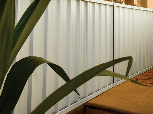 Colorbond Panel - Trimclad with 2400mm Channel Posts