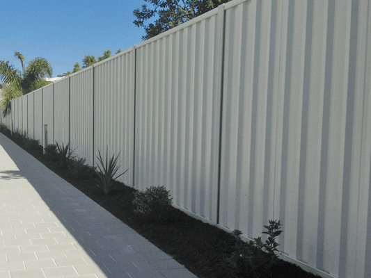Colorbond Panel - Trimclad with 2700mm Channel Posts